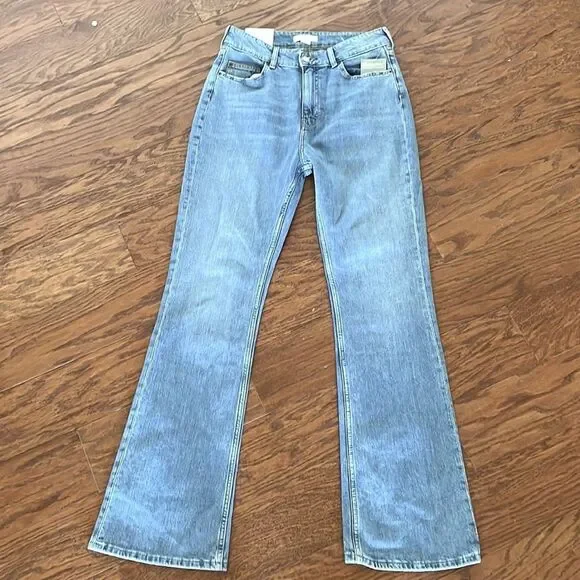 High waisted flare classic jeans - Picture 5 of 9